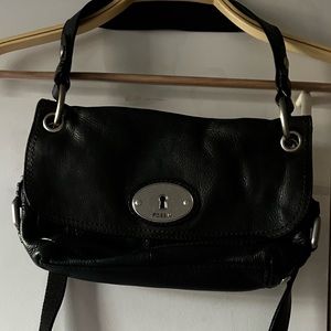 Fossil Leather Crossbody Bag